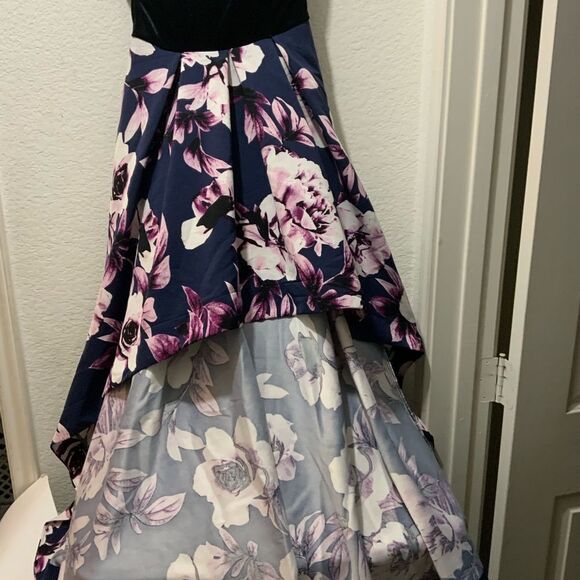 Speechless Strapless Cocktail Dress multicolor size 3 - Picture 7 of 13